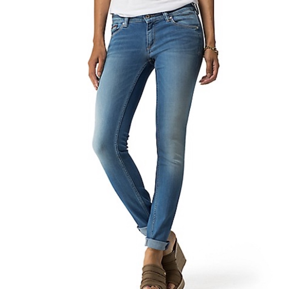 TOMMY HILFIGER LOW RISE SKINNY